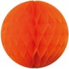 Ozdobná dekoračná guľa oranžová 30cm