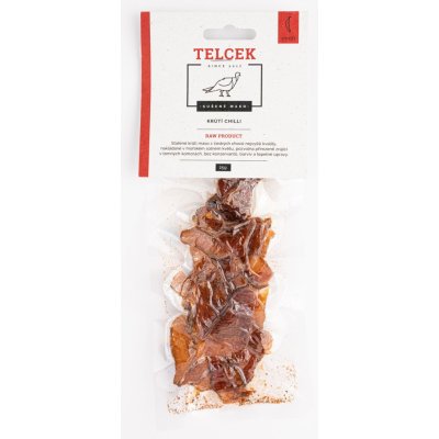 Telcek Sušené mäso Morčacie Chilli 25 g