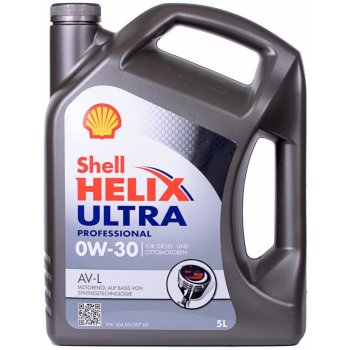 Shell Helix Ultra Professional AV-L 0W-30 5 l