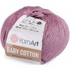Pletacia priadza Baby Cotton 50 g - 1 ks 5 (419) starofialová