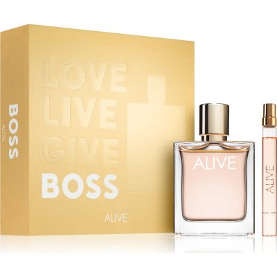 Hugo Boss BOSS Alive, Parfumovaná voda 80ml + Parfumovaná voda 10ml pre ženy