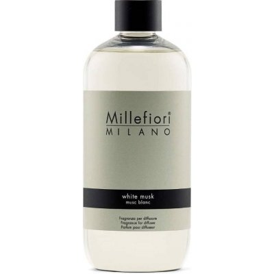 Millefiori Milano Náhradná náplň do arómy difuzéra Natura l Biele pižmo 500 ml