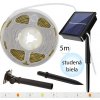 WinWin J-5HL SMD2835 LED pásik solárny so svetelným senzorom, 5m, 5W, DC5V, studená biela