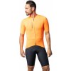 ALÉ Cycling Clothing ALÉ PRAGMA Color Block SS, Fluo orange Veľkosť: L