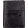 Segali Pánska kožená peňaženka 1041 black