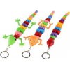 Teddies Prívesok jašterica/had/chameleón 28 cm so svetlom
