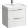 Laufen Základná skrinka pod umývadlo 61,5 cm, biela lesklá H4022921102611