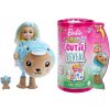 Barbie CUTIE REVEAL CHELSEA V KOSTÝME - MACKO V MODROM KOSTÝM DELFÍNE