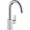 Hansgrohe Vernis Shape - Umývadlová batéria stojanková s otočným výtokom a odtokovou súpravou s tiahlom, chróm 71564000