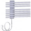Radiátor elektrický Elvl Liner 39,5x55 cm metalická strieborná LINERMS
