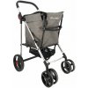Rolser Basket Tweed 4Big, skladací nákupný vozík, sivý 8420812014095