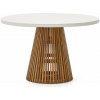 Okrúhly záhradný jedálenský stôl ø 120 cm Alcaufar – Kave Home
