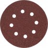 MILWAUKEE Brúsny papier 125/8HL G180 10 ks
