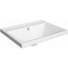Defra Barcelona umývadlo 50x40 cm obdĺžnik umývadlo na nábytok biela 2420