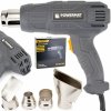 POWERMAT Teplovzdušná pištoľ PM-OP-2000MN 2000W 350/600 °C 4 nástavce