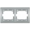 Rámik dvojnásobný PRESTIGE - horizontálny (2M-H), strieborná 6701.S