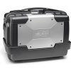 kufor MONOKEY TopCase/Bočný kufor GARDA - 46l, KAPPA KGR46 (strieborný/čierny)