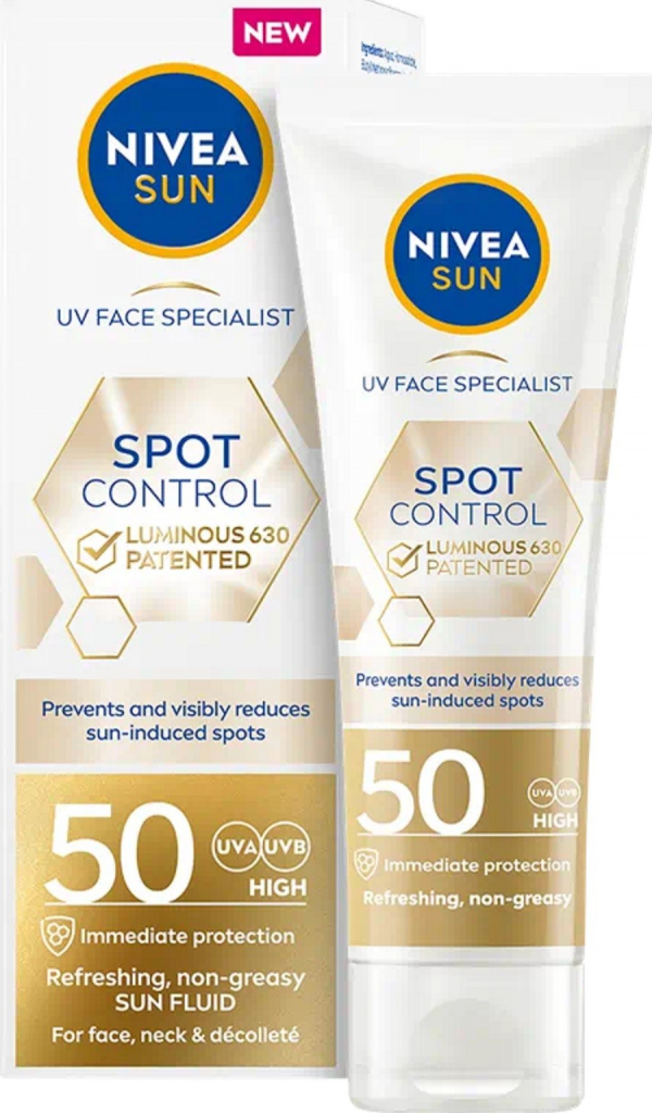 Nivea Dark Spot Luminous 630 SPF50+ opaľovací krém 40 ml