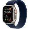 Apple Watch Ultra 2 49 mm prírodný titán s modrým trailovým ťahom S/M MX4J3CS/A