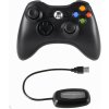 Gamepad Froggiex Wireless Xbox 360 Controller, čierny (PRCX360PCWLSSBK)
