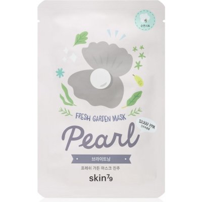 Skin79 Fresh Garden Pearl rozjasňujúca plátienková maska 23 g