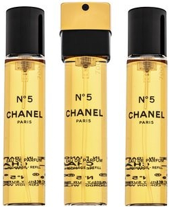 Chanel No.5 parfumovaná voda dámska náhradná náplň 3 x 20 ml