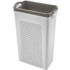 Plastový kôš na špinavú bielizeň HEIDRUN 2x45l