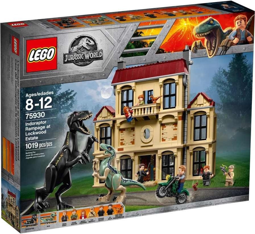 LEGO® Jurassic World 75930 Vyčíňanie Indoraptora na panstve Lockwoodovcov  od 259,9 € - Heureka.sk