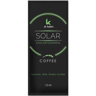 Dr.Kelen SunSolar Green Coffee samoopaľovací krém do solária 12 ml