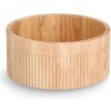 CYLINDRICKÁ MISKA S PRUHMI, BAMBUS, Ø 27 x 12 CM, ZELLER