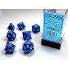 Chessex Opaque Polyhedral 7-Die Sets Blue