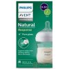 Avent Philips fľaša Natural Response sklenená transparentní 120 ml