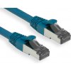 OXnet patch kábel Cat6A, S/FTP (PiMF), LSOH - 5m, modrý PKOX-SF6A-050-BL