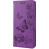 PROTEMIO 46631 ART Peňaženkový kryt Sony Xperia 10 IV 5G BUTTERFLIES fialový