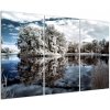 Zimná krajina - obrazy (Obraz 120x80cm)
