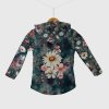 Panel so strihom 140 softshell bunda akvarel margarétky Diana -NS-13824