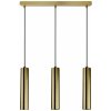 Goldlux Napoli závesné svietidlo 3x8 W zlatá 318718