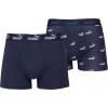 Pánske boxerky Puma, ELEMENTS MEN BOLD LOGO BOXERS 2P tmavo modrá,biela S