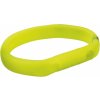 USB svietiaci obojok PLOCHÝ M-L 50cm/18 mm zelený (RP 0,08 €)