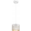 HEXE | Luster na lanku ALDO 1xE27/60W/230V pr. 15 cm biela | HX0008