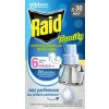 Raid Family elektrický odparovač tekutý proti komárom náhradná náplň 30 nocí 21 ml