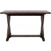 LivinHill Konzolový stolík Avola 132 m z masívu tmavohnedý