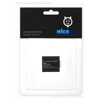 Niceboy Náhradné batérie pre VEGA 4K / 3.7V / 1050mAh (vega-baterie-1050)