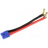 GForce Bateriový kabel 4.0mm zlacený EC3 samec