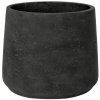 Pottery Pots Kvetináč Patt, farba staročierna, viac veľkostí - PotteryPots Velikost: XXL - v. 28.5 cm, ⌀ 34 cm