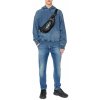 DŽÍNSY DIESEL KROOLEY-Y-T SWEAT JEANS DENIM BLUE