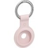 AirTag kľúčenka AlzaGuard Silicone Keychain pre Airtag ružová (AGD-AKS002P)