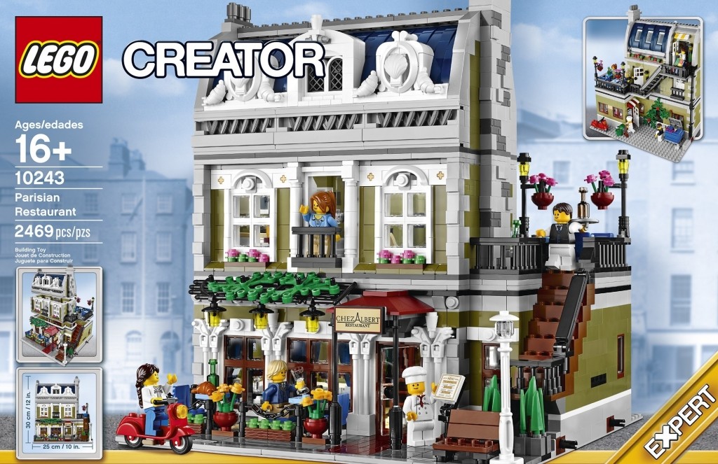 LEGO® Creator 10243 Parížska reštaurácia od 396 € - Heureka.sk