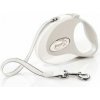 Vodítko FLEXI Style S opasok 3m/12kg biela