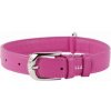 Collar Glamour kožený obojok Pink XS